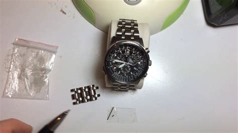 citizen watch bracelet length adjustment